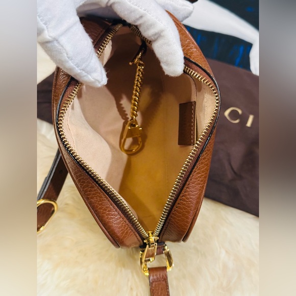 π₯ GUCCI GG DENIM OPHIDIA SHOULDER BAG FULL INCLUSION PRESTINE CONDITION - Picture 4 of 15